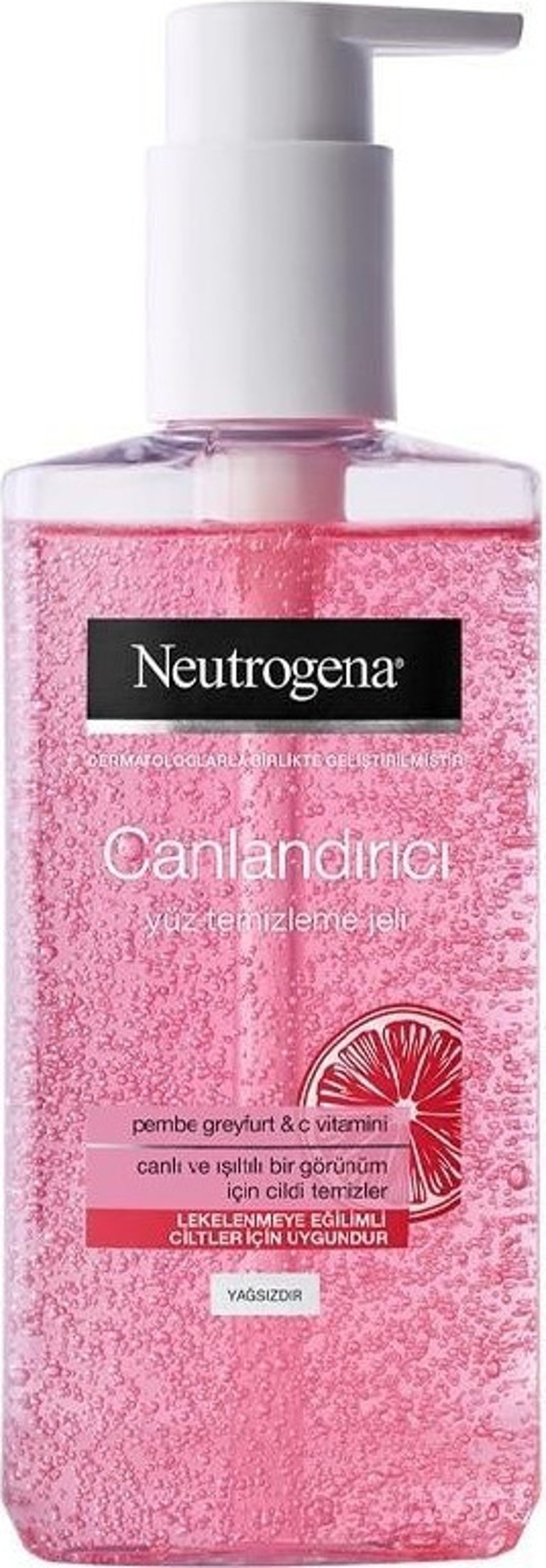 Neutrogena Canlandırıcı 200 ml Yüz Temizleme Jeli