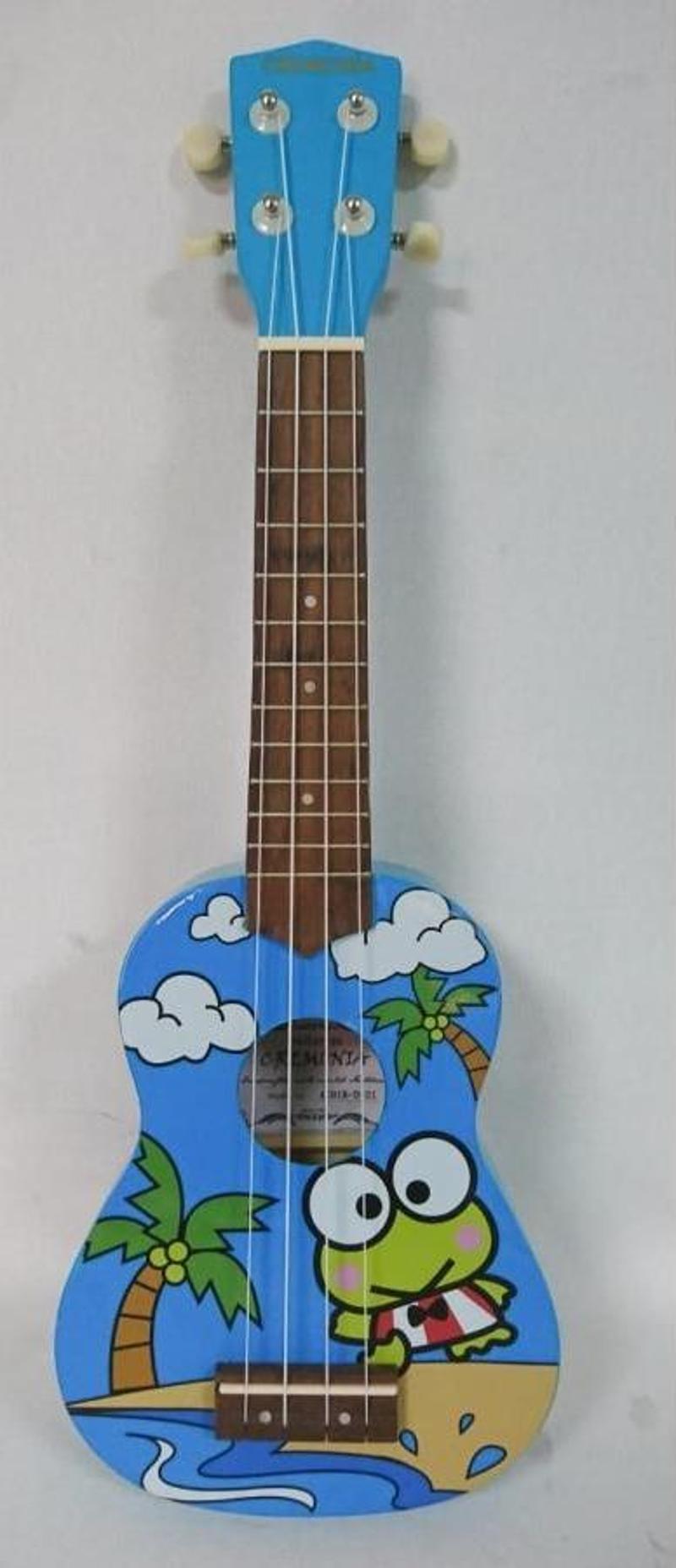 AU01R-D UKULELE RESİMLİ SOPRANO