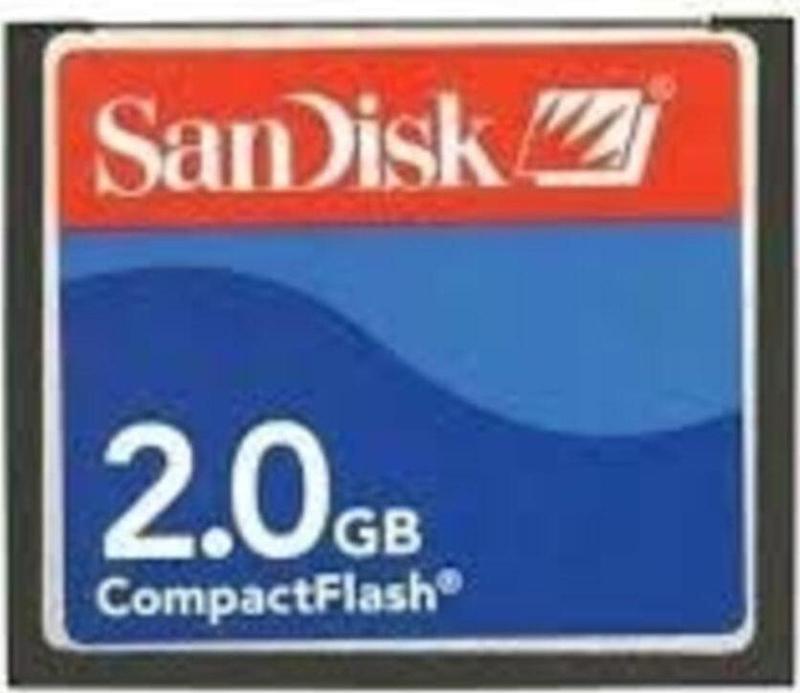 2 GB SANDISK CF COMPACT FLASH KART