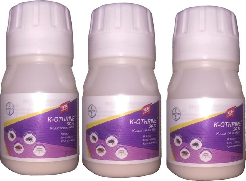 K-Othrine SC 50 Etkili Sivrisinek İlacı 3 adet