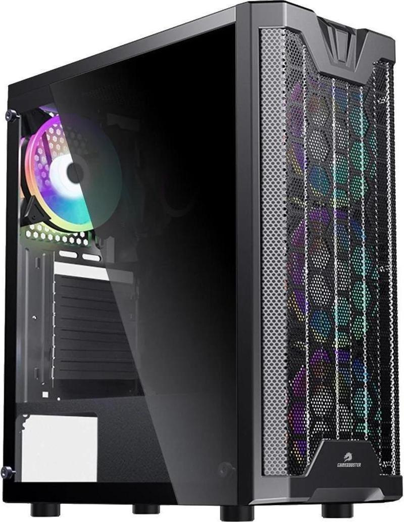 GB-F3101B  4-FANLI RGB GAMING MID TOWER PC KASASI