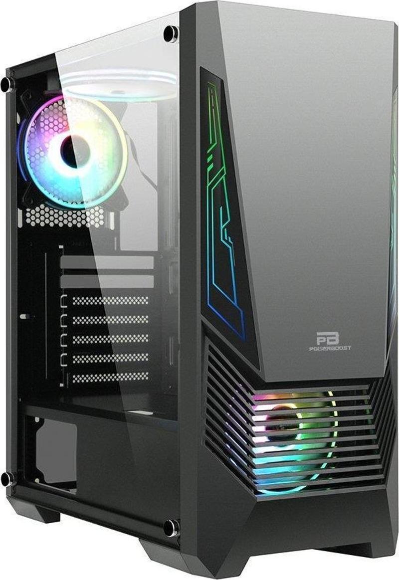 POWERBOOST 500W VK-G2051S Gaming Mid-Tower PC Kasası