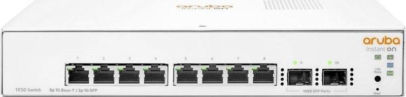 8port Instant On 1930 8G JL680A GIGABIT 2X SFP Yönetilebilir Switch Masaüstü