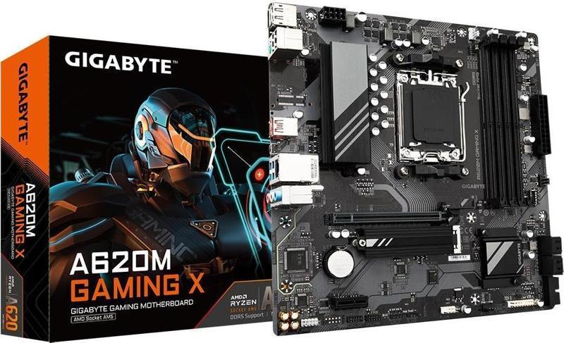 GIGABYTE A620M GAMING X DDR5 HDMI PCIe 16X v4.0 AM5 mATX