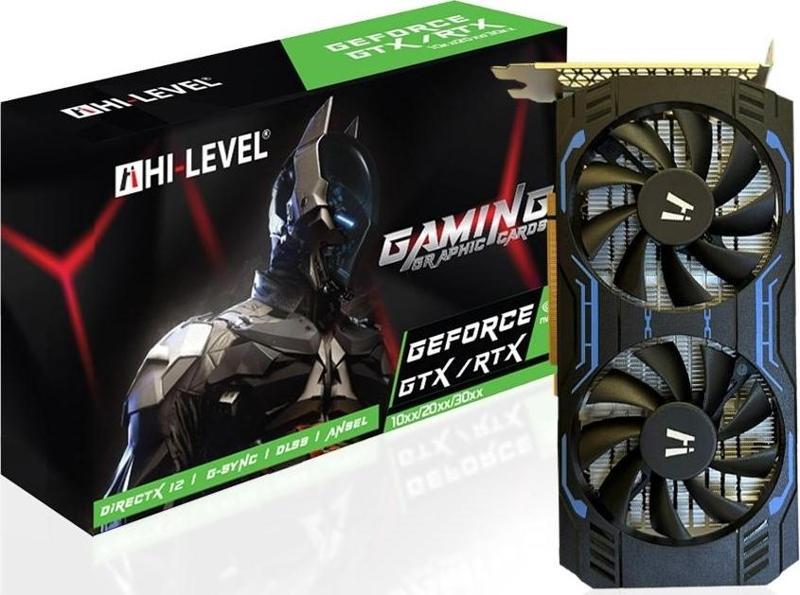 HI-LEVEL GTX1660 SUPER 6GB GDDR6 192bit HDMI DP PCIe 16X v4.0