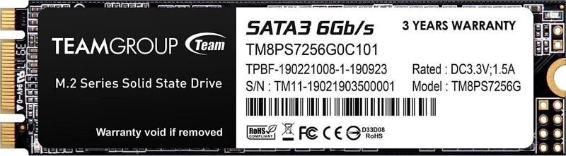 256GB MS30 TM8PS7256G0C101 500- 300MB/s M2 SATA-3 Disk