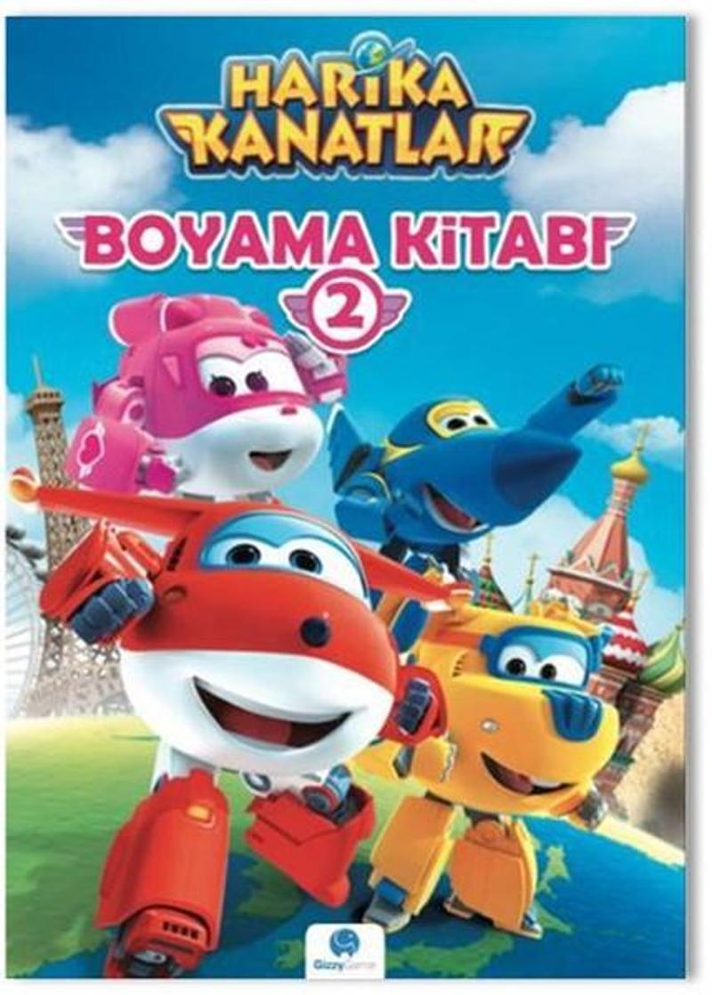 Harika Kanatlar Boyama Kitabı - 2