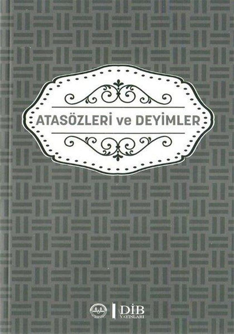 Atasözleri ve Deyimler