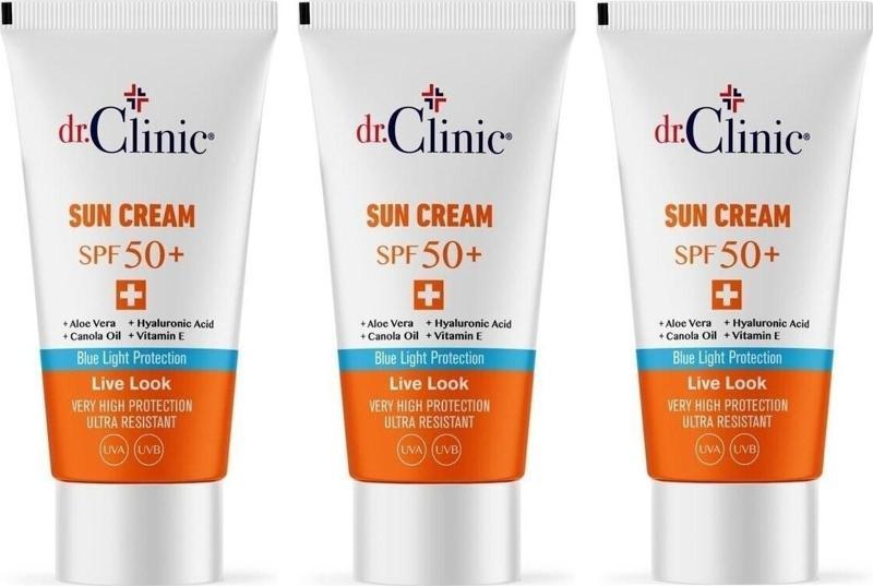 Güneş Koruyucu Krem Leke Karşıtı Spf 50 3'lü Set 50 ml