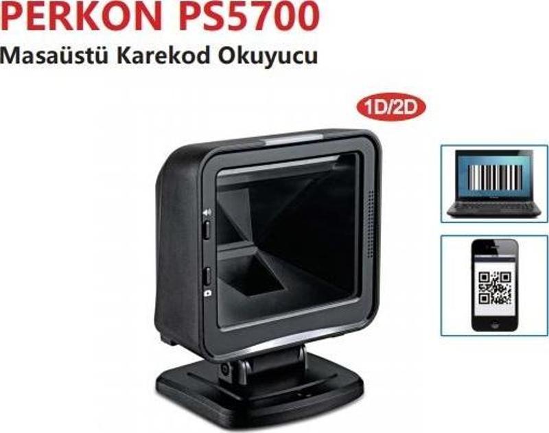 PERKON (TIGER) MS 2D Imager PS5700 USB Masaüstü Karekod Okuyucu