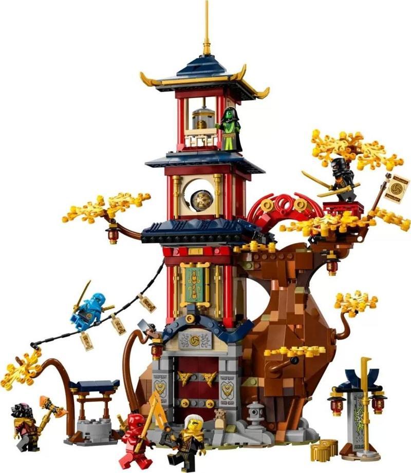 Ninjago Ejderha Enerji Küreleri Tapınağı 71795 Oyuncak Yapım Seti (1029 Parça)