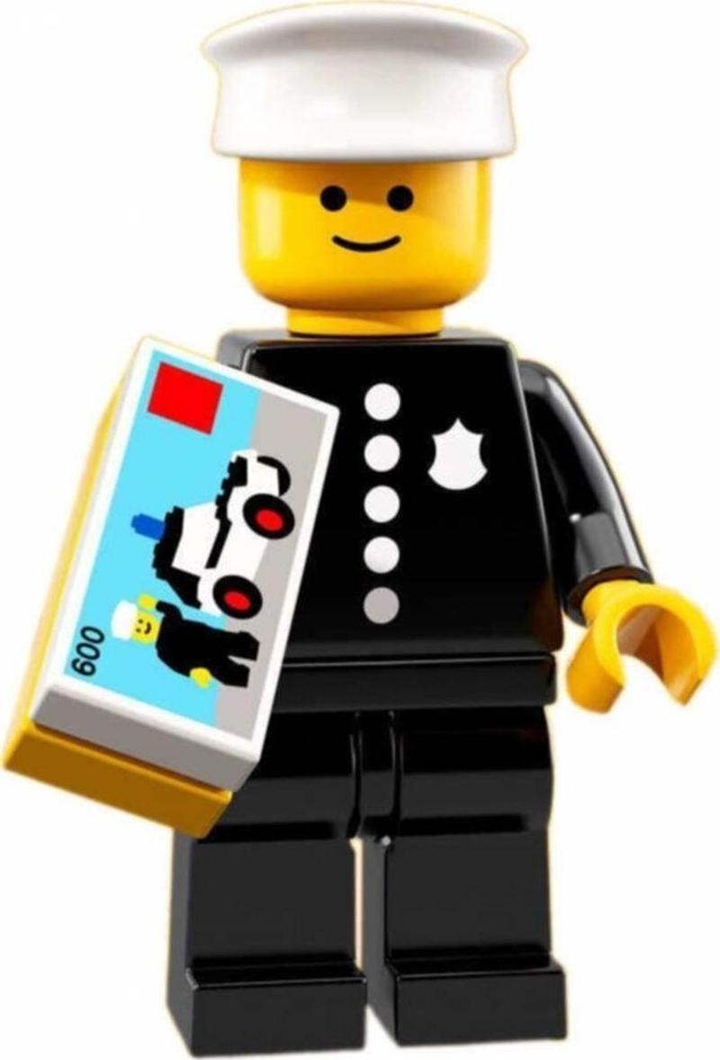Classic Police Officer - Minifigür Series 18: Party 71021 - 8