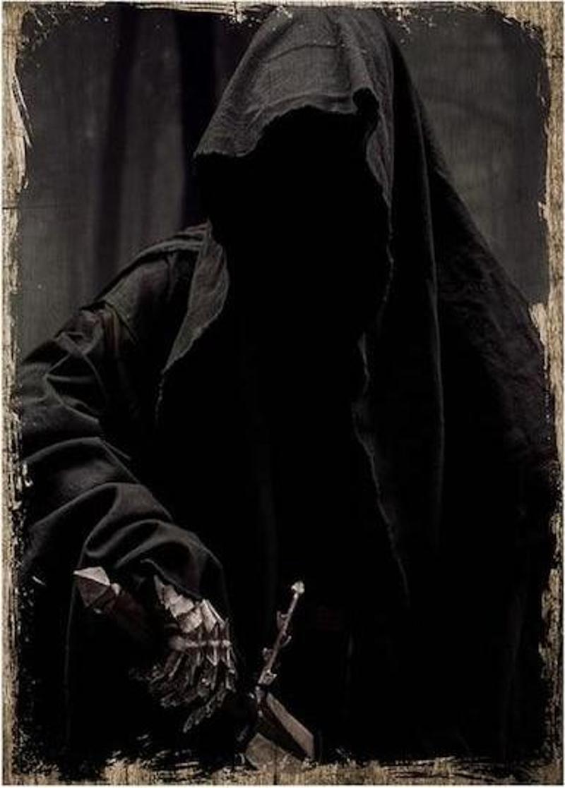 Yüzüklerin Efendisi Nazgul Ahşap Poster 20x30