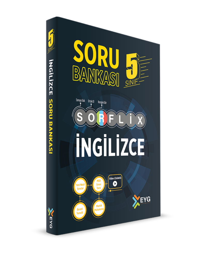 Eyg Yayınları 5. Sınıf İngilizce Sorflix Soru Bankası