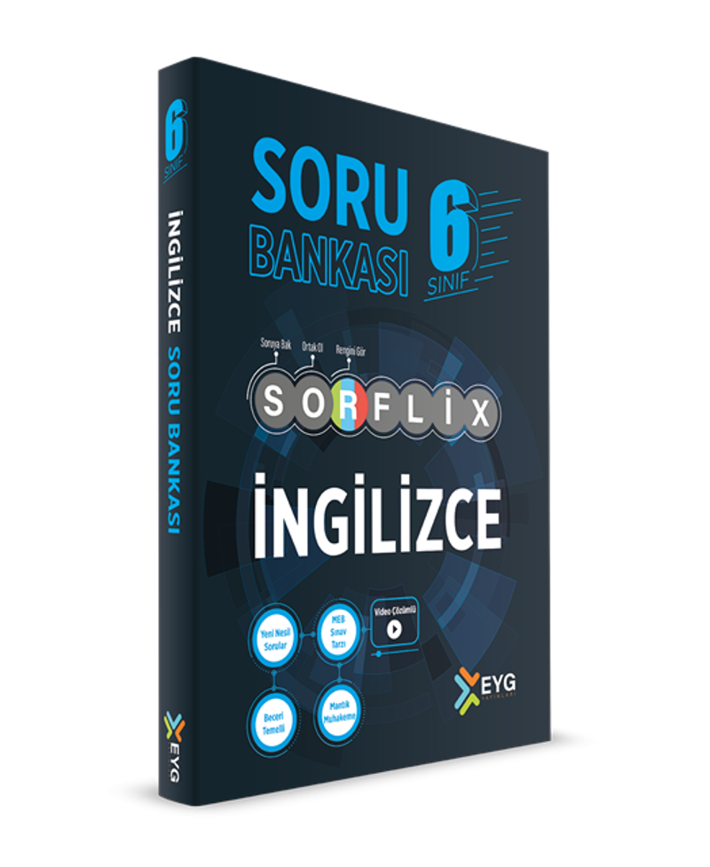 Eyg Yayınları 6. Sınıf İngilizce Sorflix Soru Bankası