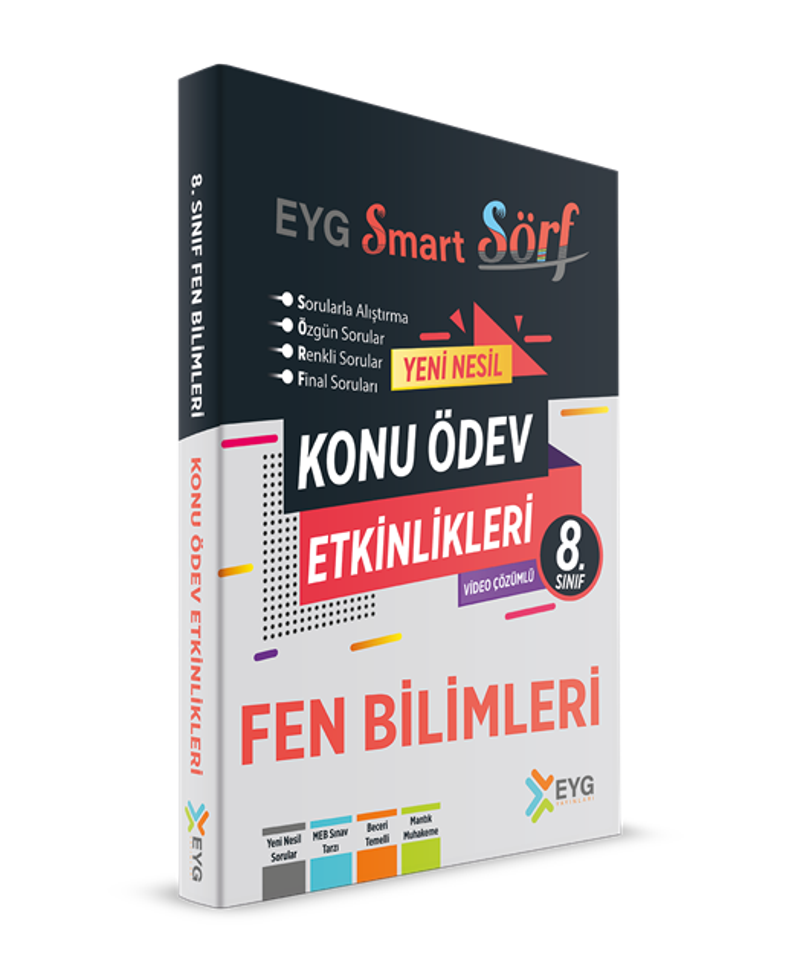 Eyg Yayınları 8. Sınıf Fen Bilimleri Sörf Föy