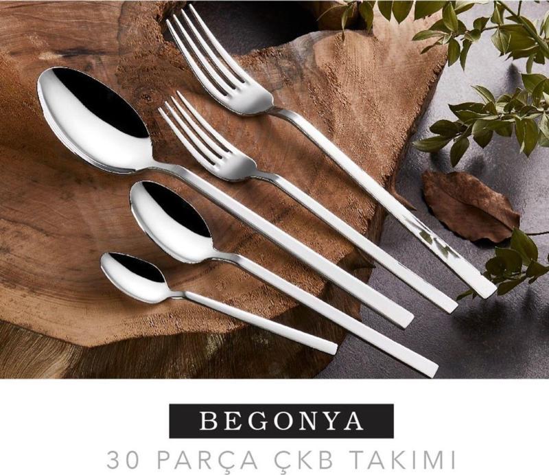 Begonya Kaşık Catal 30 Parça Takım