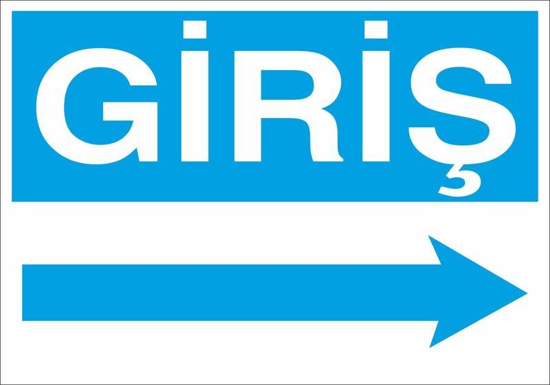 Giriş Sağ Uyarı Levhası