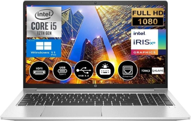 Probook 450 G9 I5 1235u 16gb 1tb Ssd Fdos 15.6" Fhd Taşınabilir Bilgisayar 6a178ea