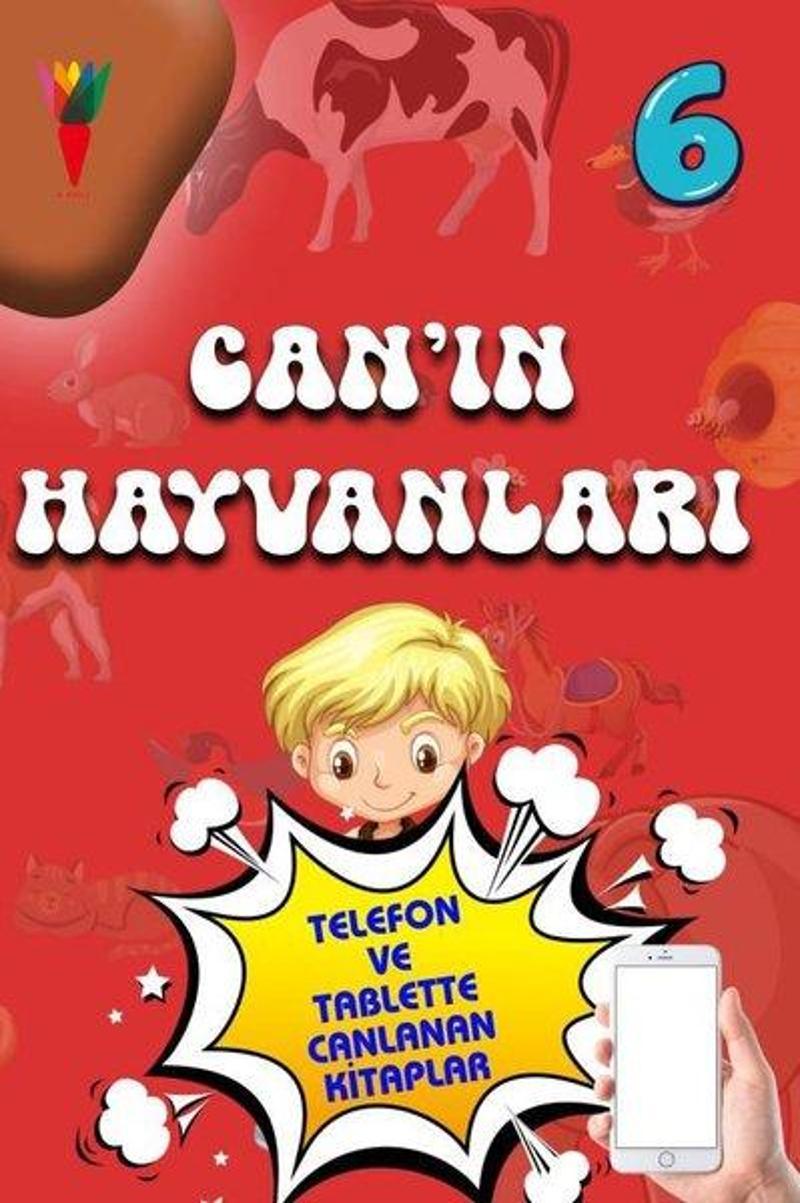 Can'ın Hayvanları 6 - Telefon ve Tablette Canlanan Kitaplar