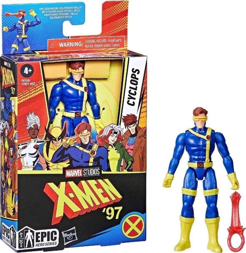 X-Men '97 Epik Kahraman Serisi Figürler 10 Cm Cyclops