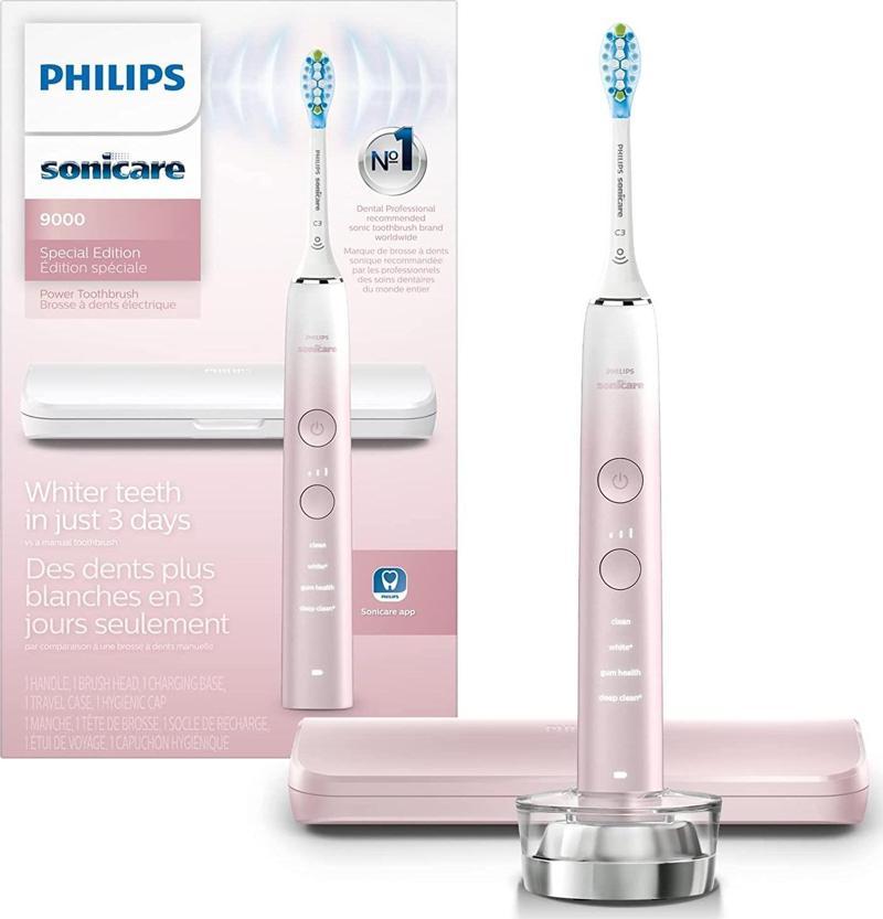 Sonicare 9000 Özel Sürüm Şarj Edilebilir Diş Fırçası Pembe