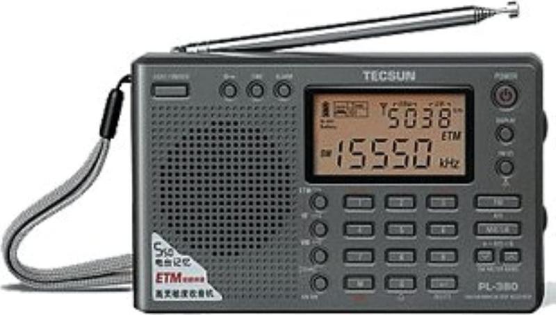 PL-380 DSP FM Stereo. Dünya Bandı PLL Radyo Alıcısı