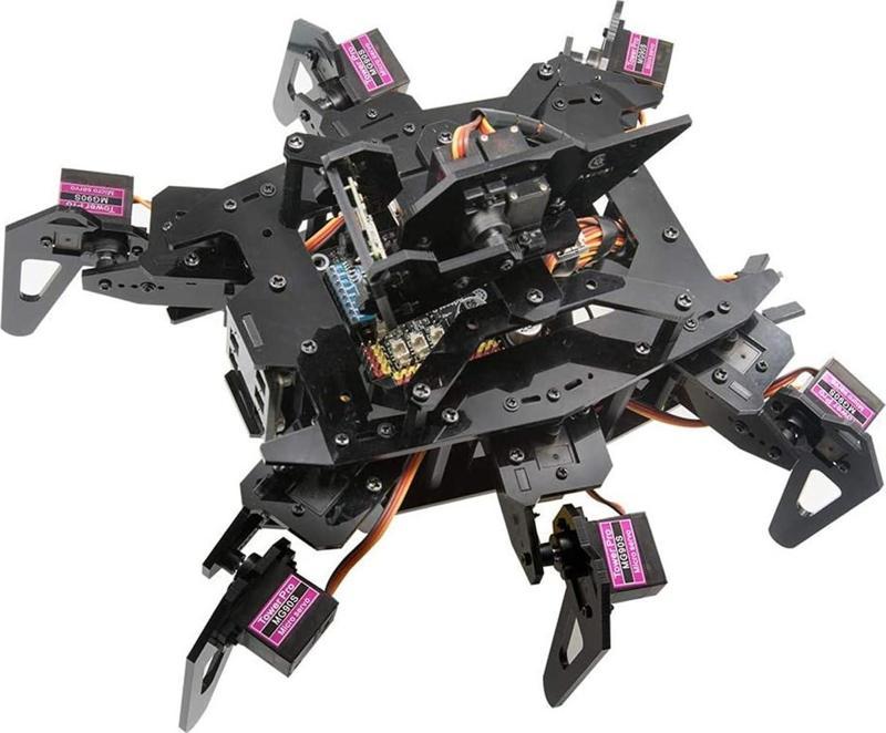 RaspClaws Hexapod Örümcek Robot Kiti - Raspberry Pi İçin