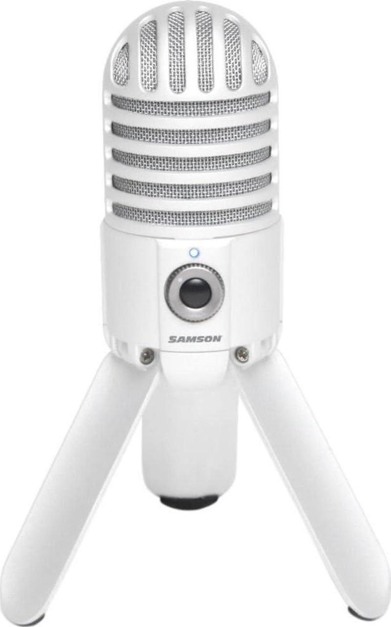 Meteor Mic USB Stüdyo Kondenser Mikrofon (Beyaz)