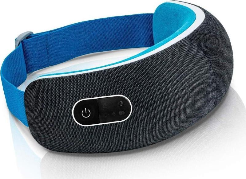 Akıllı Göz Masaj Aleti  Bluetooth Müzik - Mavi