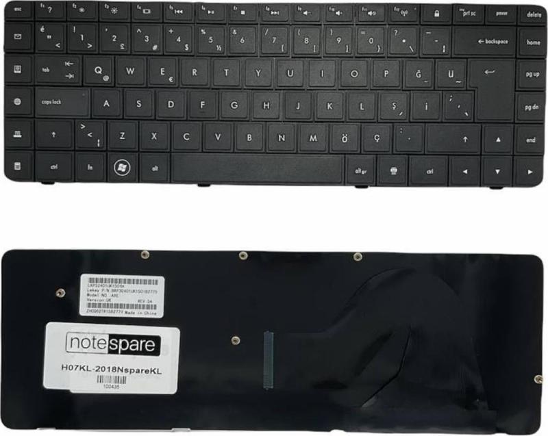 Hp Compaq Presario CQ56-103ST (LC679EA), CQ56-152ST (XM674EA) Uyumlu Notebook Klavye Siyah TR