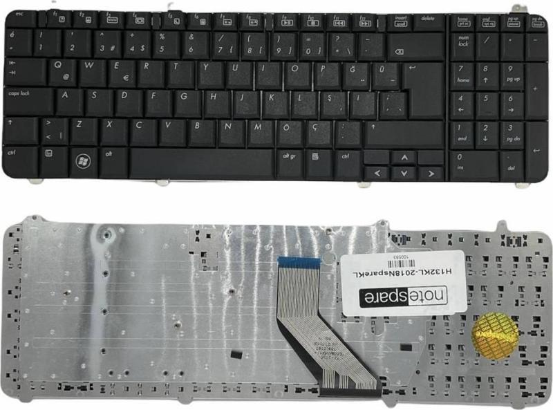 Hp Pavilion DV6-1333ET (VY648EA), DV6-1335ET (VT924EA) Uyumlu Notebook Klavye Siyah TR