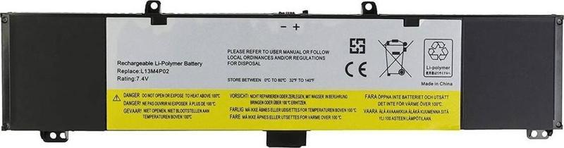 Lenovo Y50-70 Batarya ile Uyumlu Pil L13N4P01 L13N4PO1 21CP5/57/128-2
