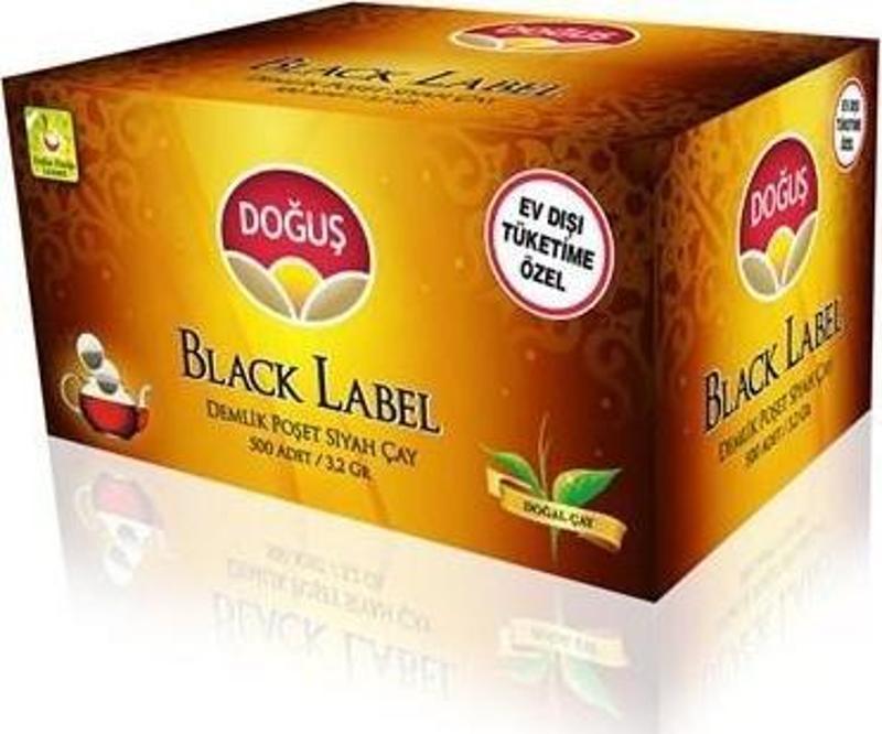 Black Label Demlik Poşet Çay 500x3.2 gr
