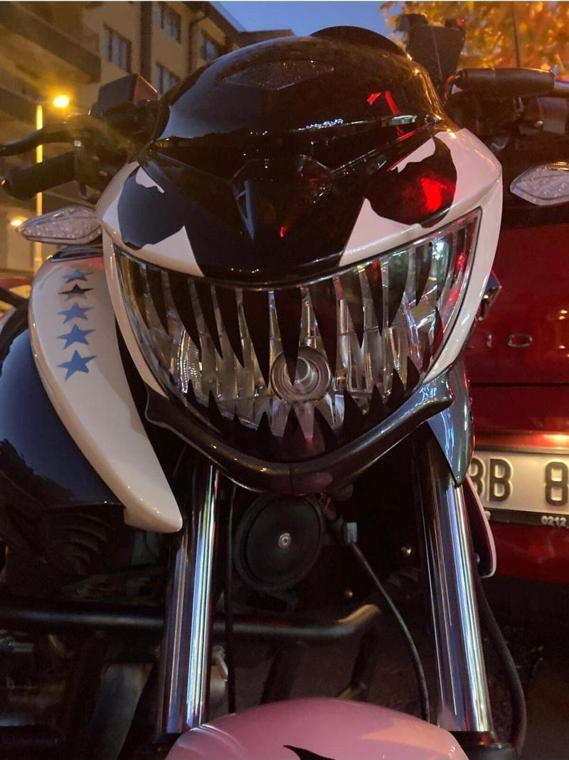 Terapi Mondial Drift L 125 Motorsiklet Venom Far Sticker Etiket