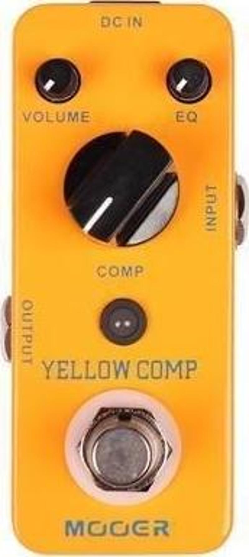 MCS2 Yellow Comp Compressor Pedalı