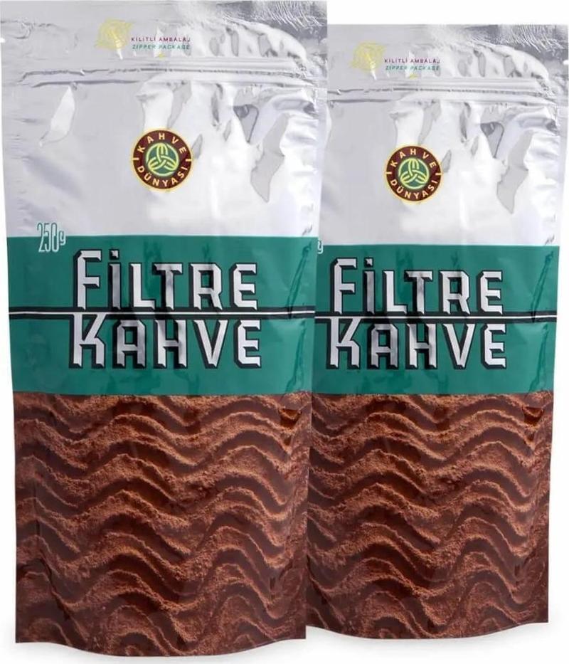 250 gr 2'li Paket Filtre Kahve