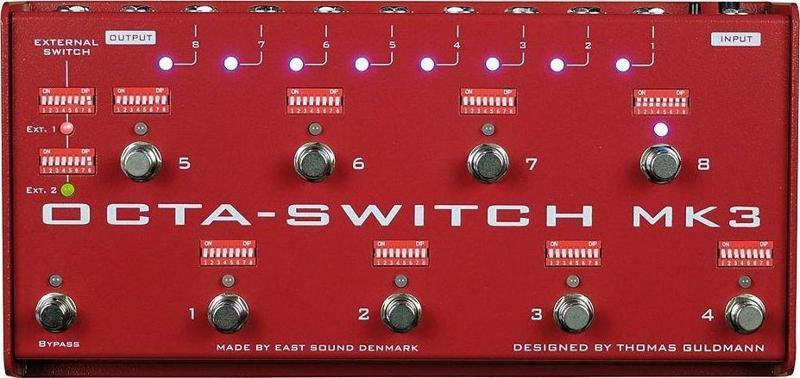 OctaSwitch MK3 Gitar Pedalı