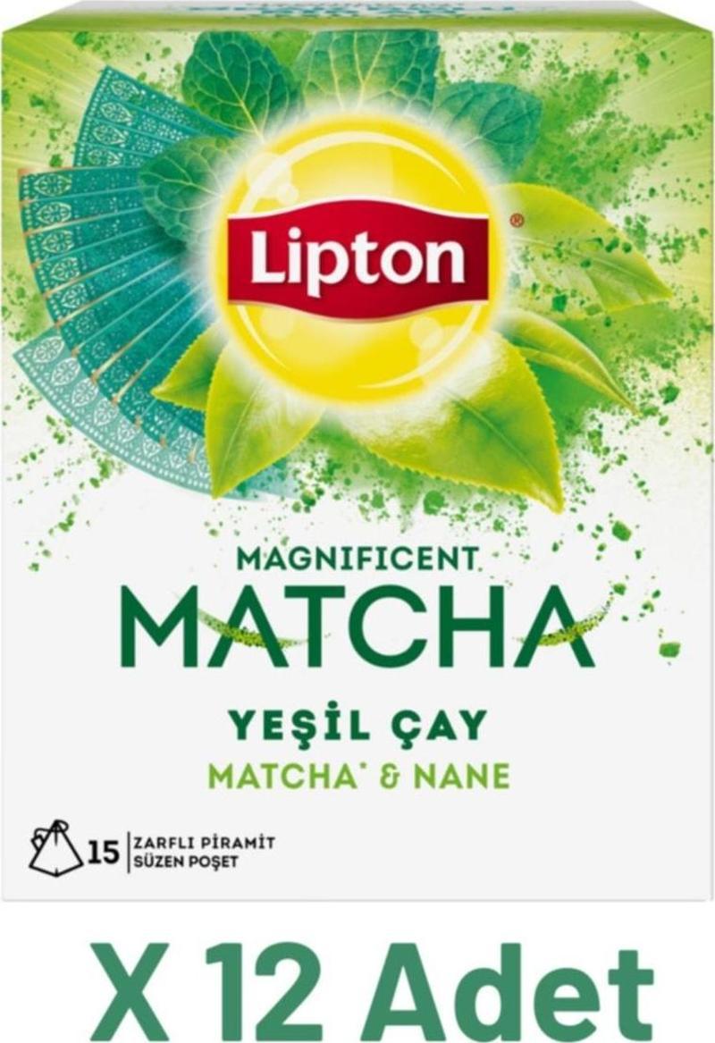 Matcha Nane Bardak Poşet Bitki Ve Meyve Çayı 15li X 12 Adet