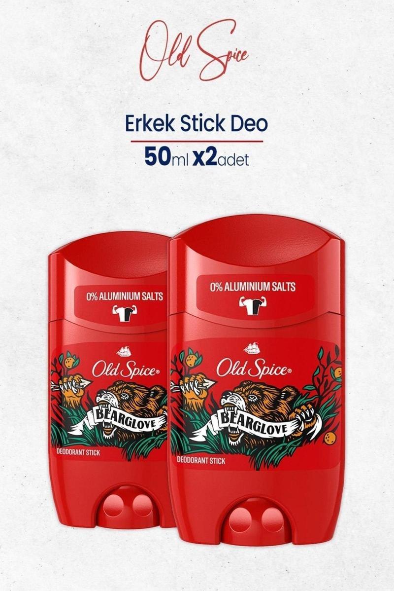 Bearglove Erkek Stick Deodorant 50 Ml X 2 Adet