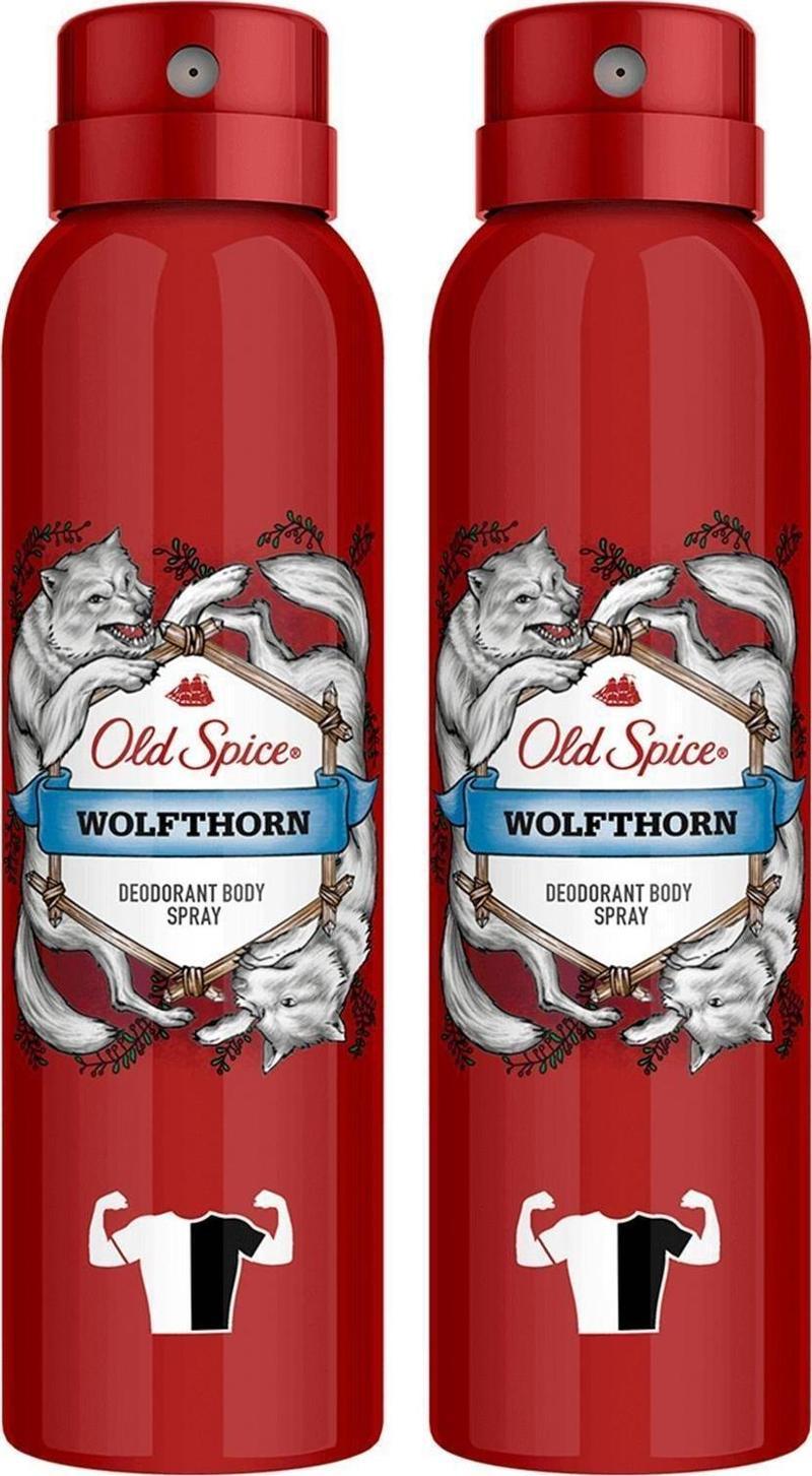 Sprey Deodorant Wolfthorn 150 ml X 2 Adet