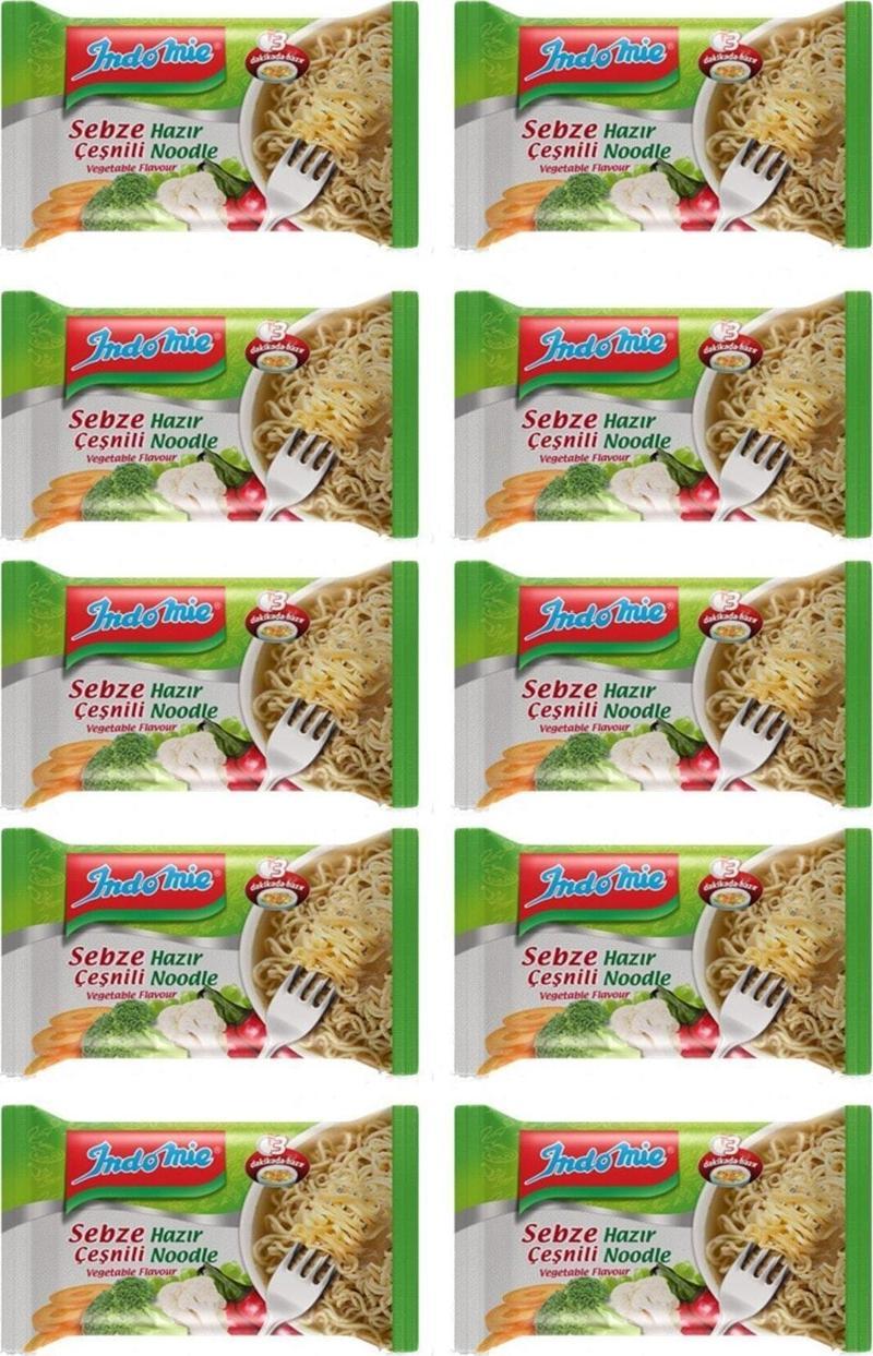 10'lu Sebzeli Aromalı Hazır Noodle