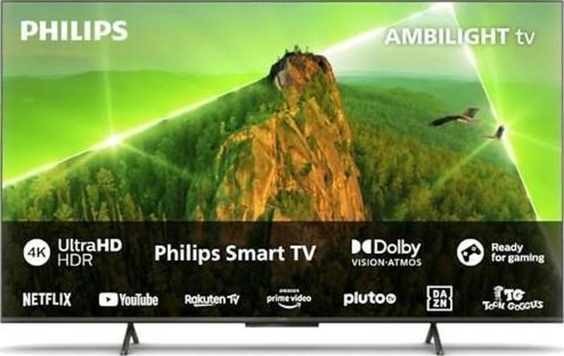 55Pus8108 55" 139 Ekran Uydu Alıcılı 4K Ultra Hd Smart Ambilight Led Tv