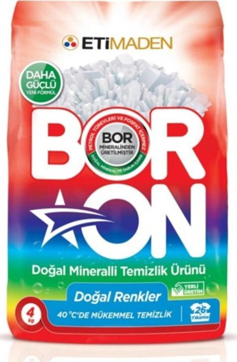 Doğal Mineralli Temizlik Ürünü Renkliler Için 4 Kg