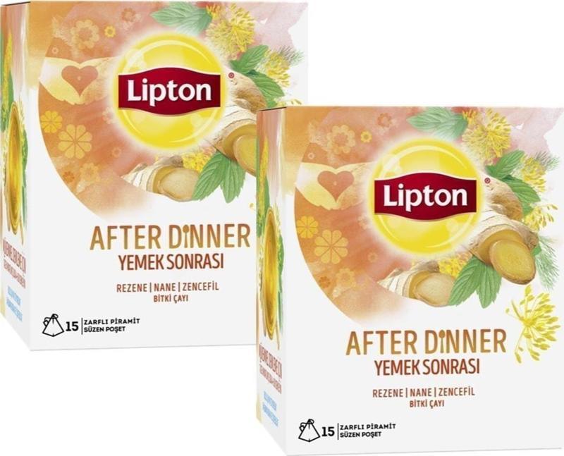 After Dinner Bardak Poşet Bitki Çayı 15'li X 2 Adet