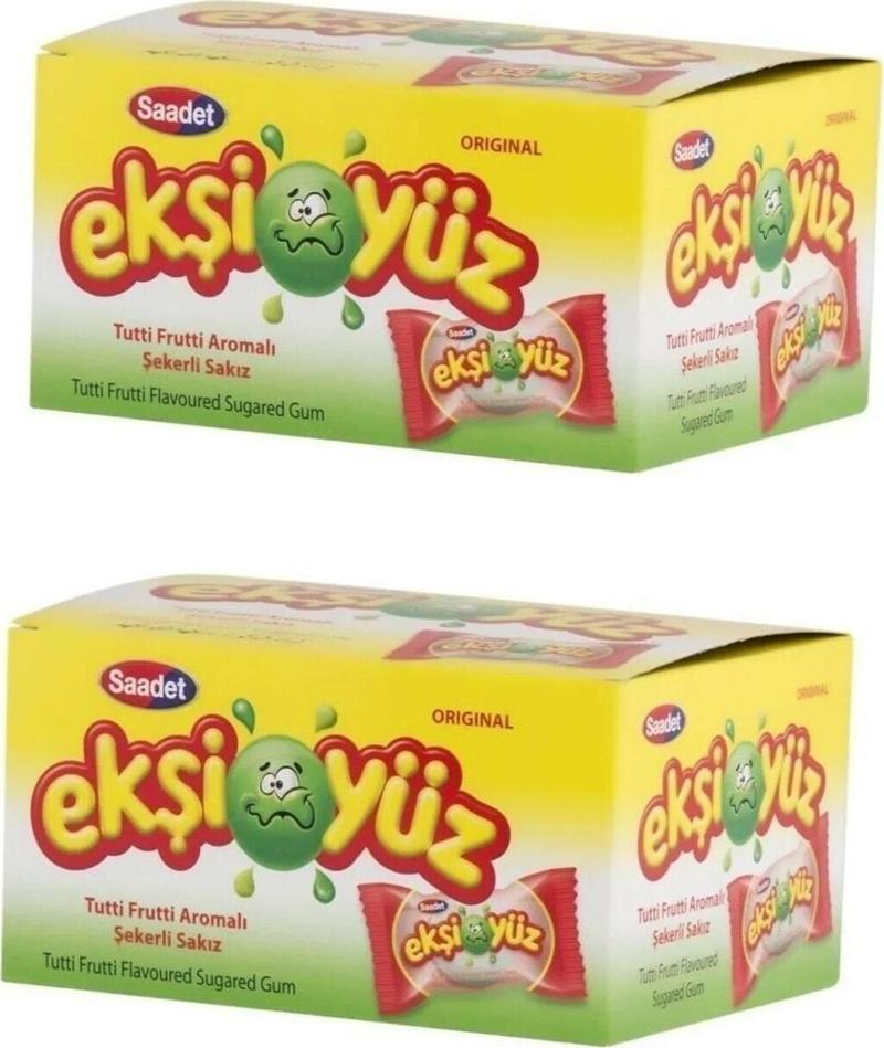 Ekşiyüz Sakız 100 Lü X 2 Pk