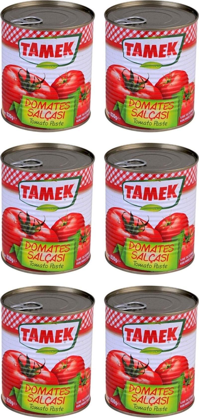 Domates Salçası 830 Gr X 6 Adet