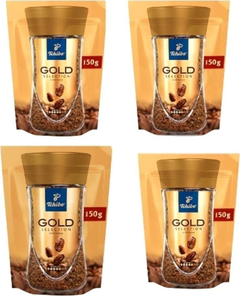 Gold Selection Çözünebilir Kahve Ekonomik Paket 150g Dörtlü (150g X 4 Adet)