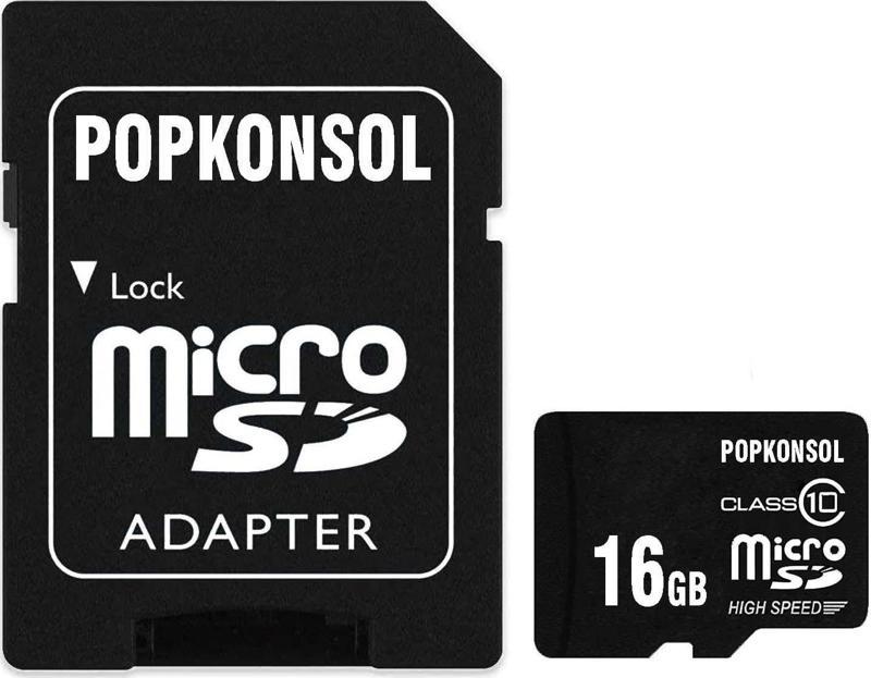 16 GB Hafıza Kartı Class 10 Yüksek Hızlı Kart High Speed