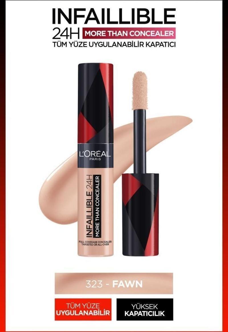 Tüm Yüze Uygulanabilir Kapatıcı - Infaillible More Than Concealer 323 Fawn